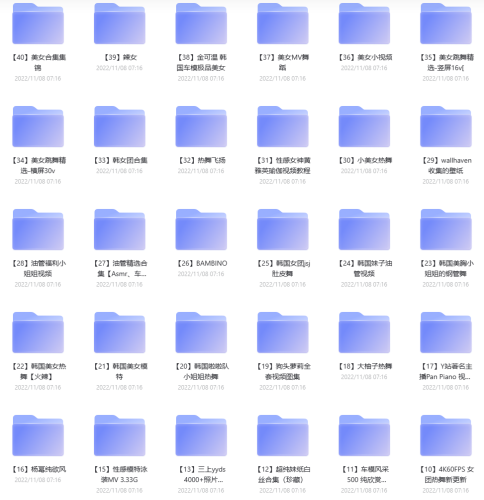 小姐姐资源40+合集，共260多G-青春分享栈