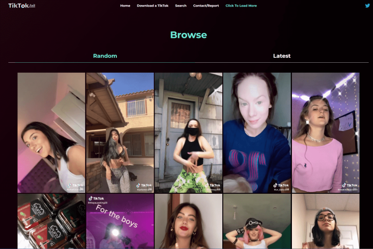 Tikfail - 一个TikTok镜像站点-青春分享栈