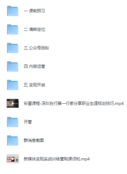 图片[2]-2025自媒体运营视频教程新手零基础自学全媒体运营师全套教程【夸克】-青春分享栈
