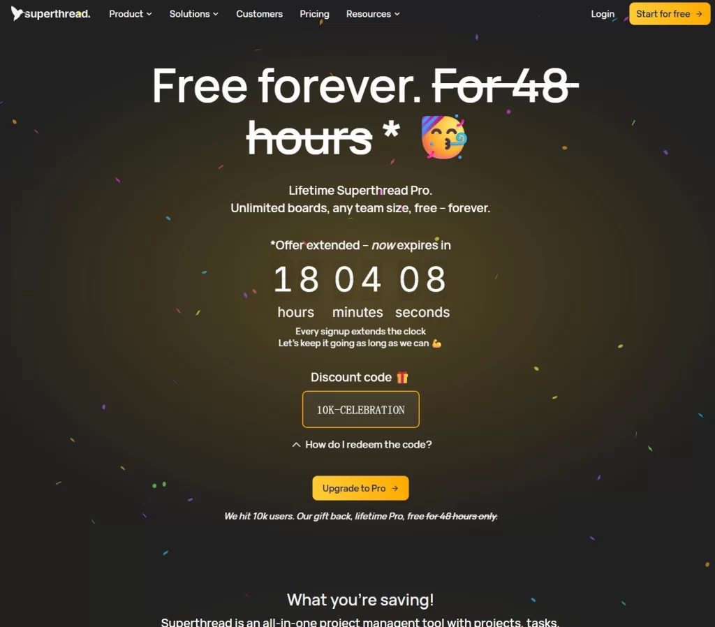 Superthread 类在线文档程序 终身会员限时免费领取-青春分享栈