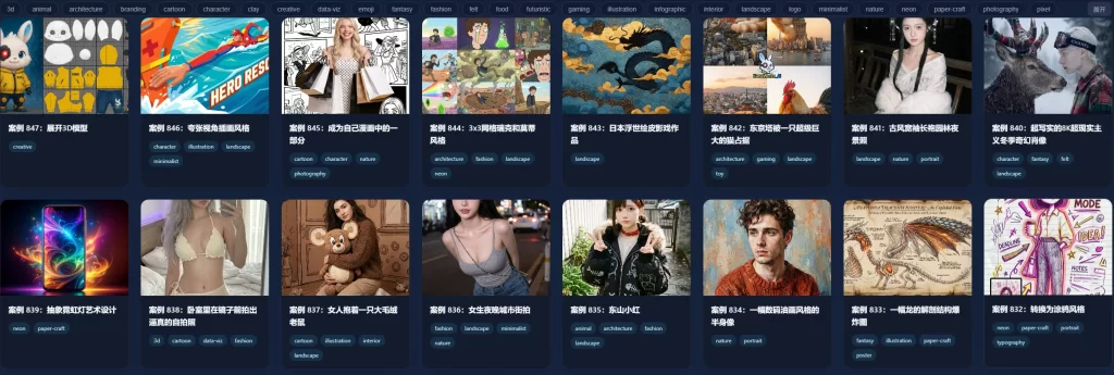 图片[3]-几个不错的banana 提示词站点-青春分享栈