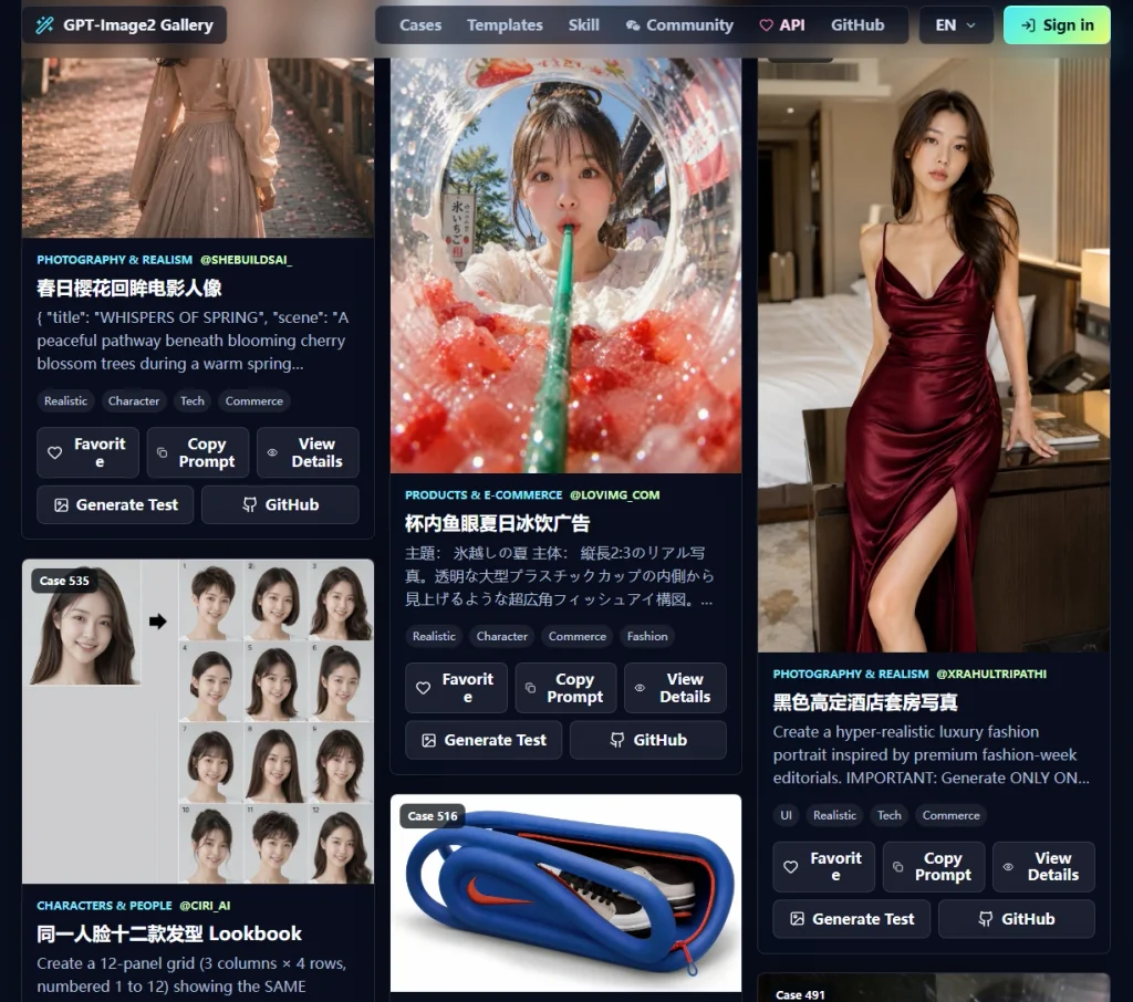 又发现一个不错的AI生图提示词站点-青春分享栈