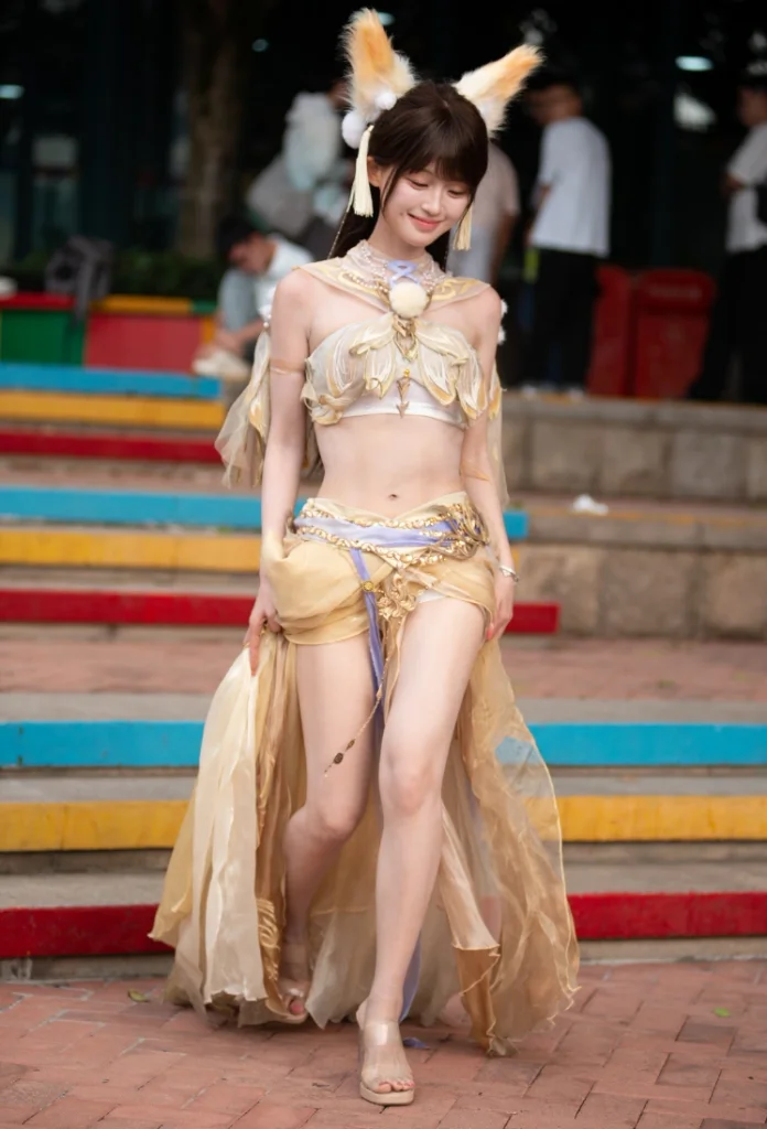[cos生图] 付慧琳 cos活动生图 古风轻纱小狐狸[195P 3.3G 夸克]-青春分享栈